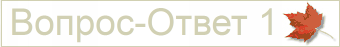 Вопрос-Ответ 1